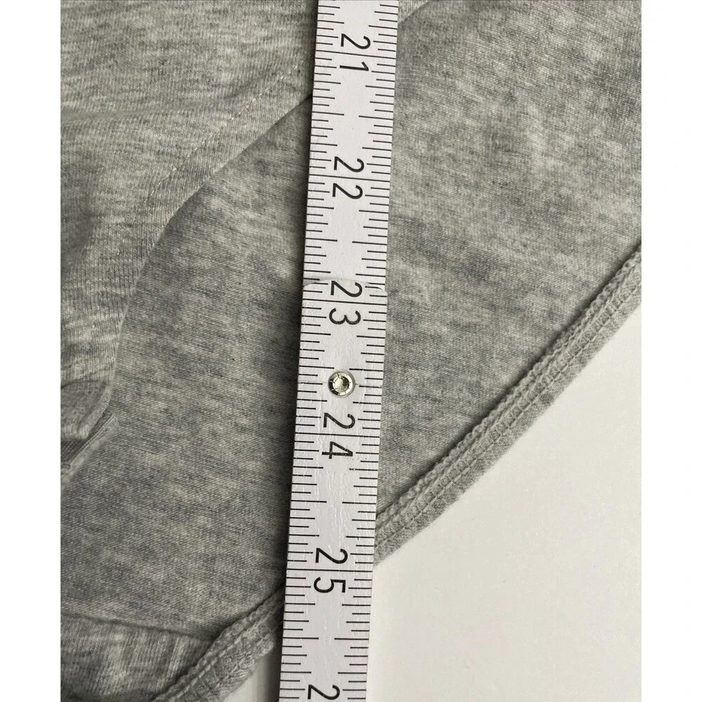 H&M Women’s Grey Sleeveless Bodysuit Sz M Mesh Panel Stretch Fitted Top Clubwear